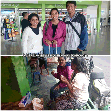Anu and Dipti, transport for Surabaya-Bromo-Ijen tour