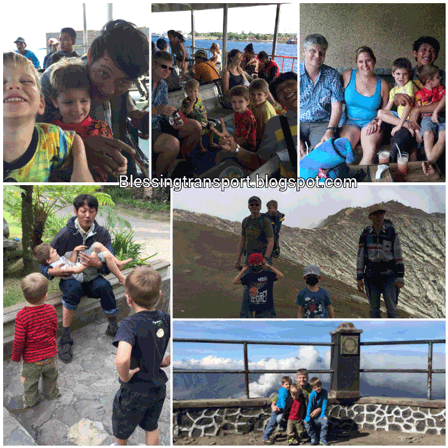 Mrs.Beatrice family, transport from Malang to Mount Bromo-Ijen-Bali tour