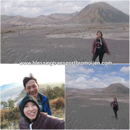 Chloe-single traveler (SG), transport from Surabaya to Bromo. Sept 22th-24th, 2017.