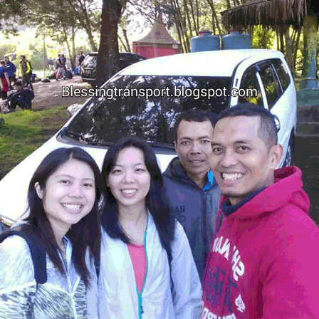 Ms.Delphine and friend (SG), transport from Cemoro Lawang to Ijen-Surabaya. August 5th to 6th, 2016.