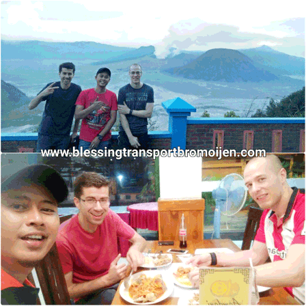 Hakim Gourari and friend, transport from Surabaya to Bromo-Ijen. June 23th-26th, 2017.