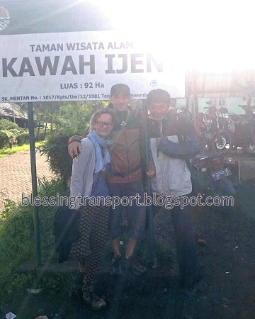 Ilka ziegler and michele (DE), transport from Surabaya to Bromo-Ijen-Bali(Munduk)