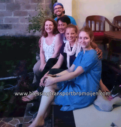 Jason's family (CA), transport from Surabaya to Bromo-Ijen-Bali. March 1st to 3rd, 2017.