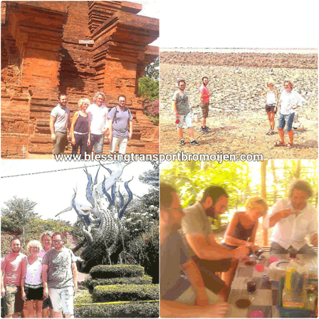 Romain Guigorès and friends, transport Surabaya to Bromo-Ijen-Bali. August 2th-4th, 2017.