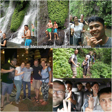 Simone and friends (DE), transport Surabaya to Mount Bromo-Ijen Crater return. Nov 18th-21th, 2017.